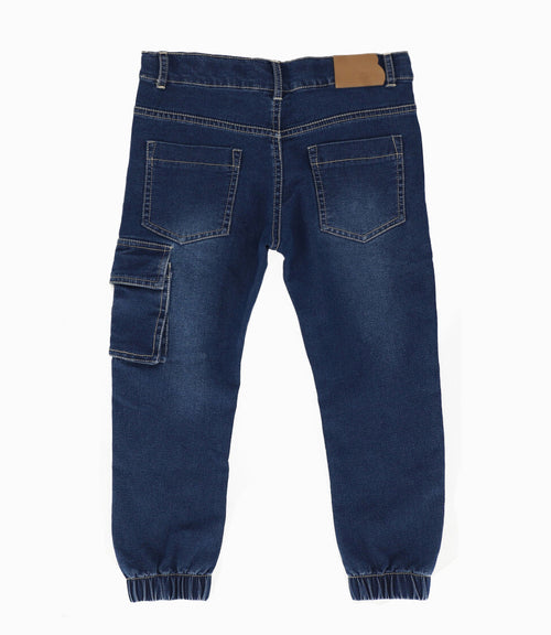 Jeans niño jogger 2 años / Azul Marino