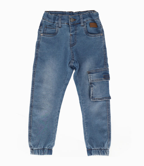 Jeans niño jogger 2 años / Celeste