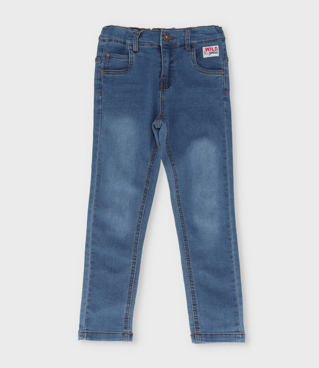 Jeans niño recto 2 años / Celeste