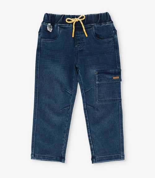 Jeans niño rectos 2 años / Azul Marino