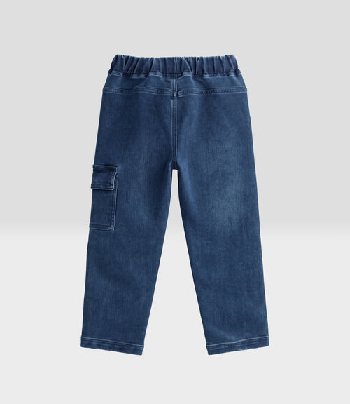 Jeans niño rectos 2 años / Azul Marino