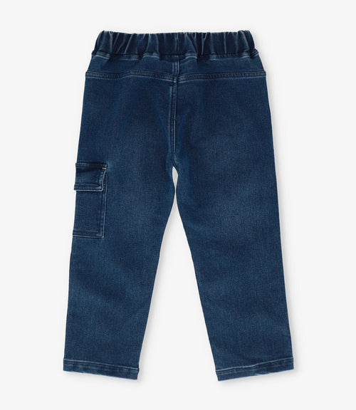 Jeans niño rectos 2 años / Azul Marino