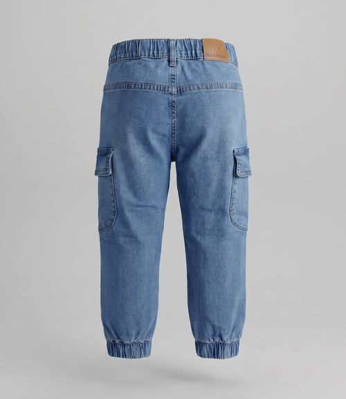 Jeans niño jogger 2 años / Celeste