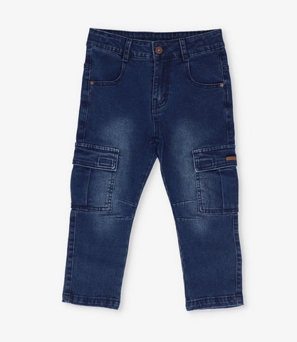 Jeans niño cargo