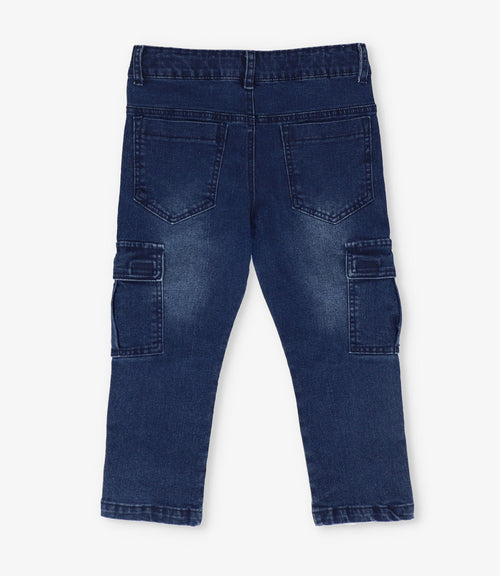 Jeans niño cargo