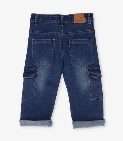 Jeans niño wide leg