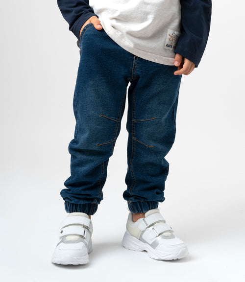 Jeans niño jogger 2 años / Azul Marino