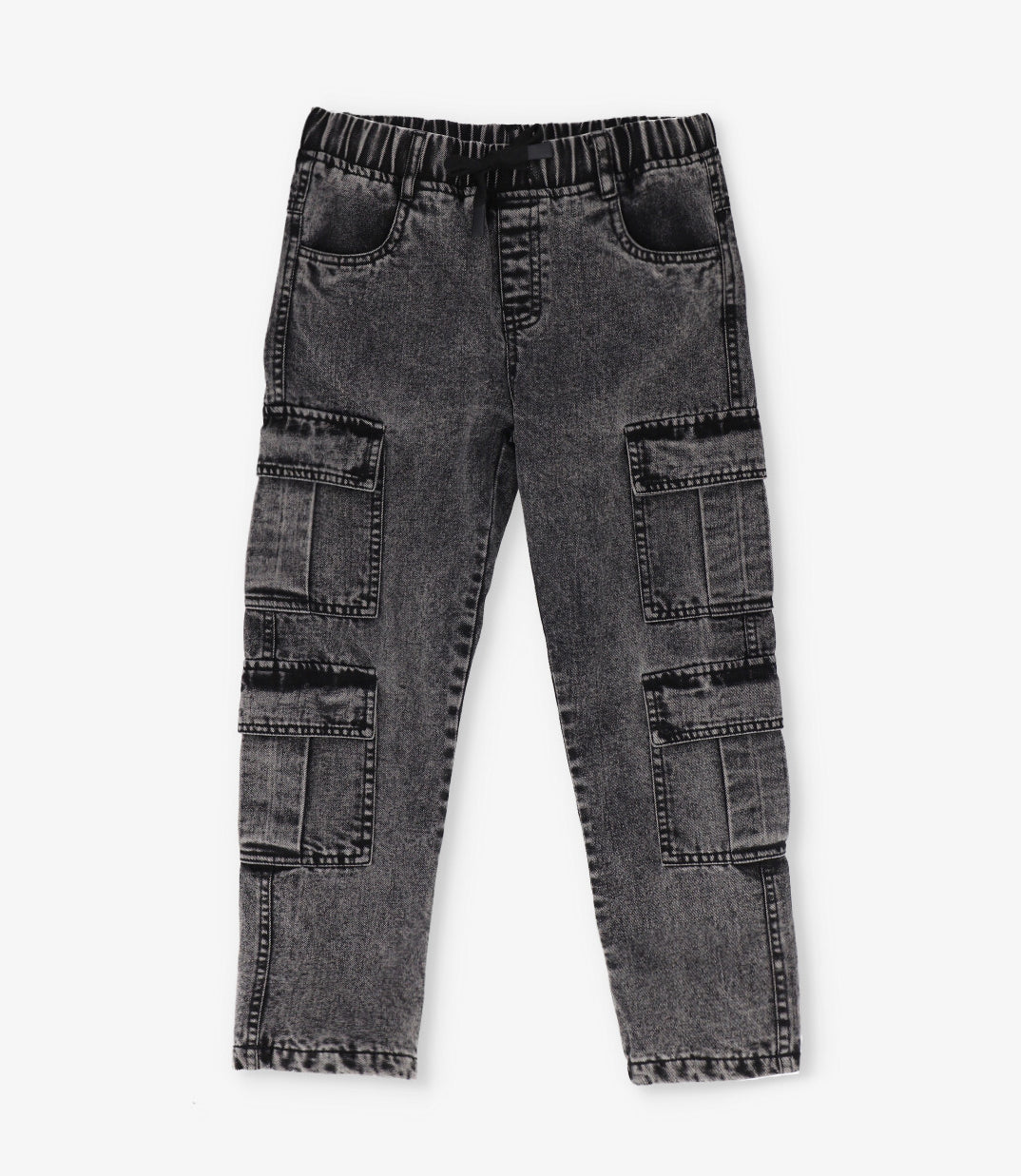 Jeans niño cargo 2 años / Negro