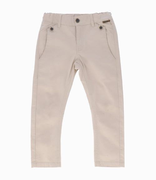 Pantalón niño básico 2 años / Beige