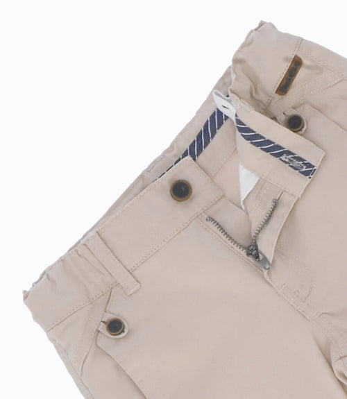 Pantalón niño básico 2 años / Beige