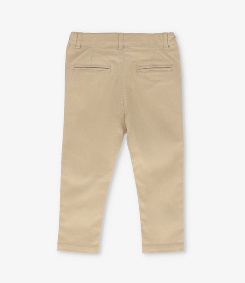 Pantalón niño básico 2 años / Beige