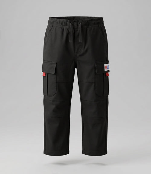 Pantalón niño cargo 2 años / Negro