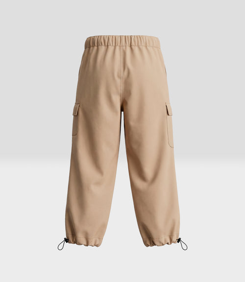Pantalón niño cargo jogger 2 años / Beige