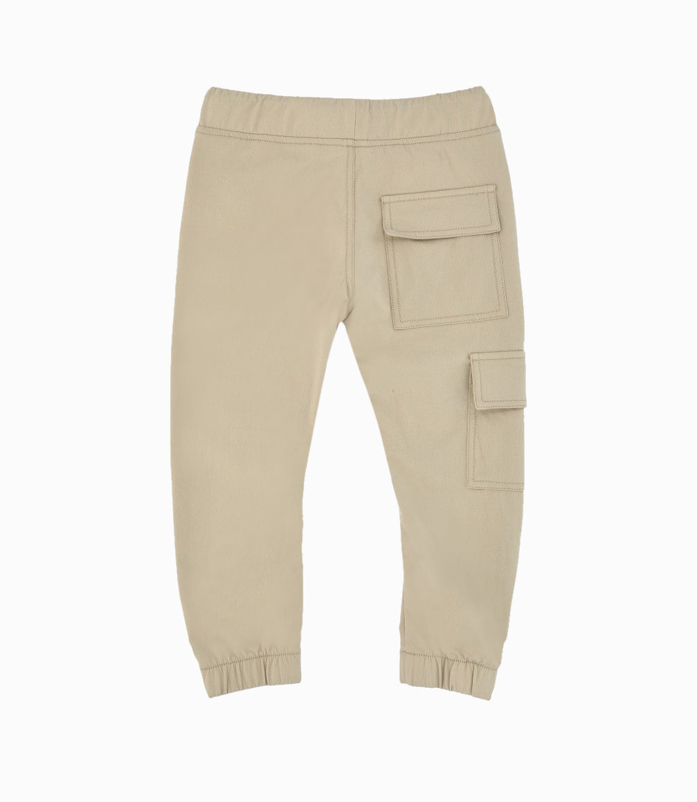 Pantalón niño cargo 2 años / Beige