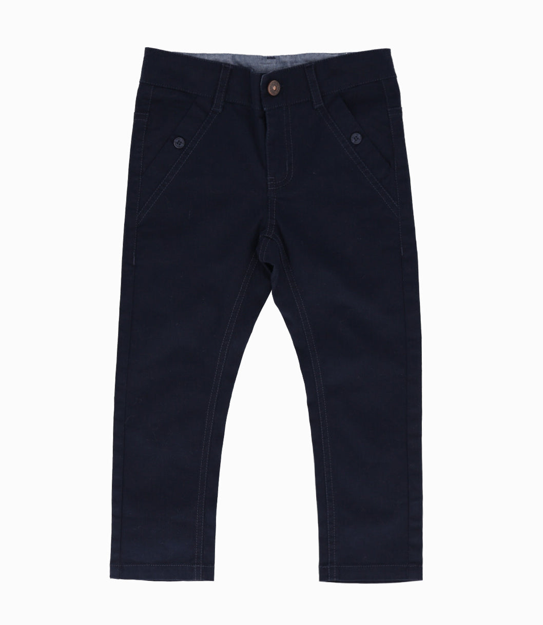 Pantalón niño básico 2 años / Azul Marino