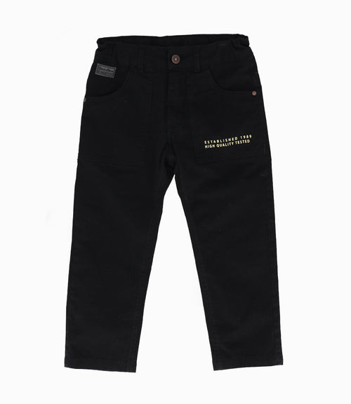Pantalón niño básico 2 años / Negro