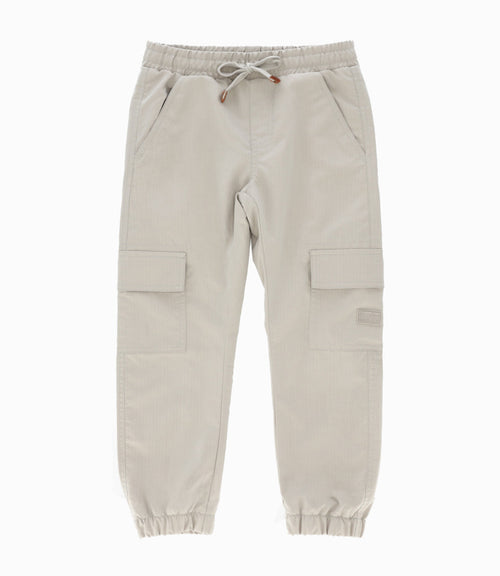 Pantalón niño jogger 2 años / Beige