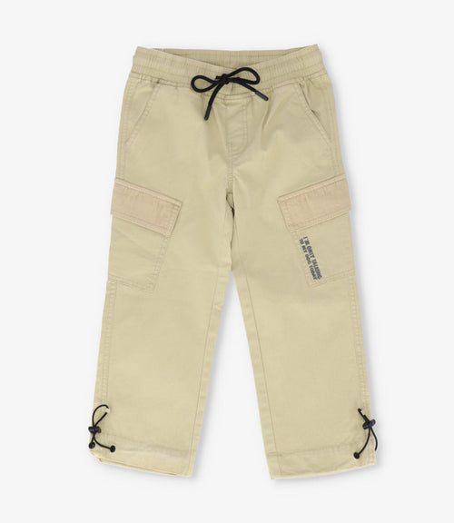 Pantalón niño jogger 2 años / Beige