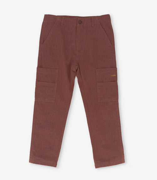 Pantalón niño cargo 2 años / Café