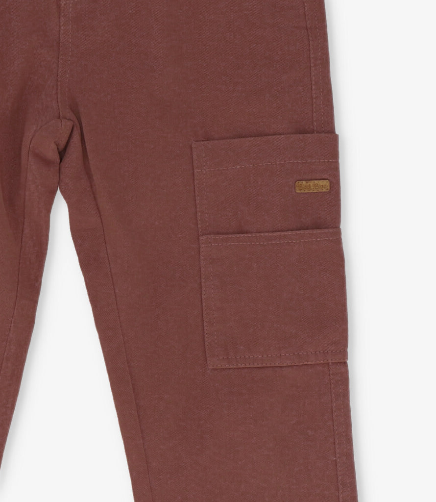 Pantalón niño cargo 2 años / Café