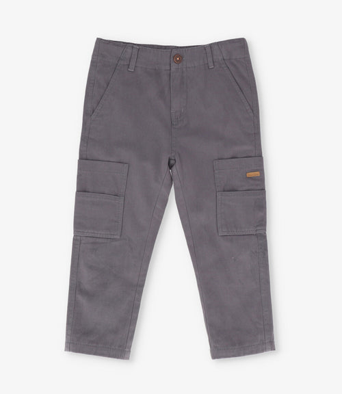 Pantalón niño cargo 2 años / Gris