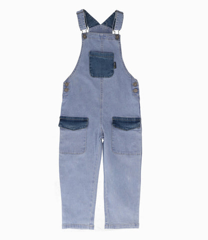 Jardinera niño denim