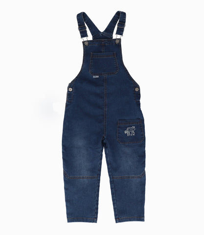 Jardinera niño denim