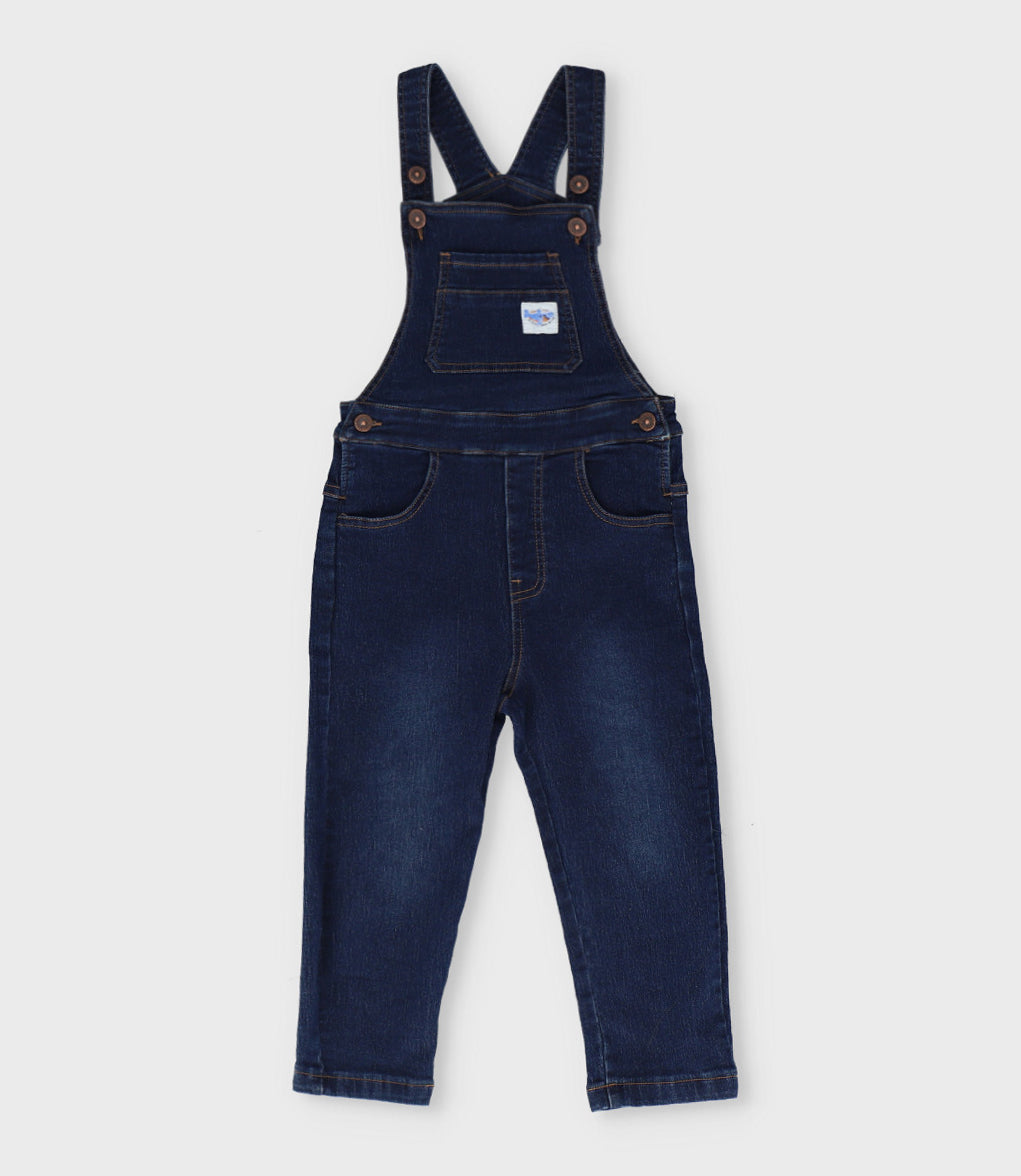 Jardinera niño denim 2 años / Azul Marino