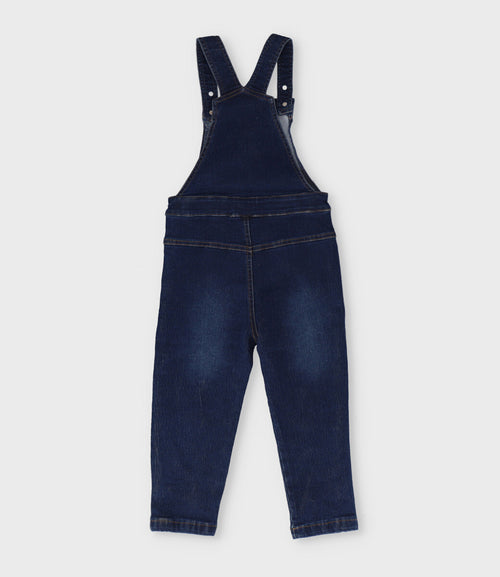 Jardinera niño denim 2 años / Azul Marino