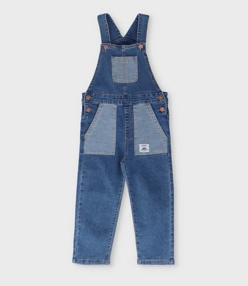 Jardinera niño denim 2 años / Azul Marino