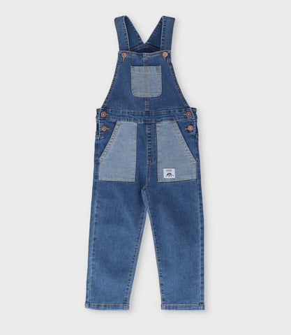 Jardinera niño denim