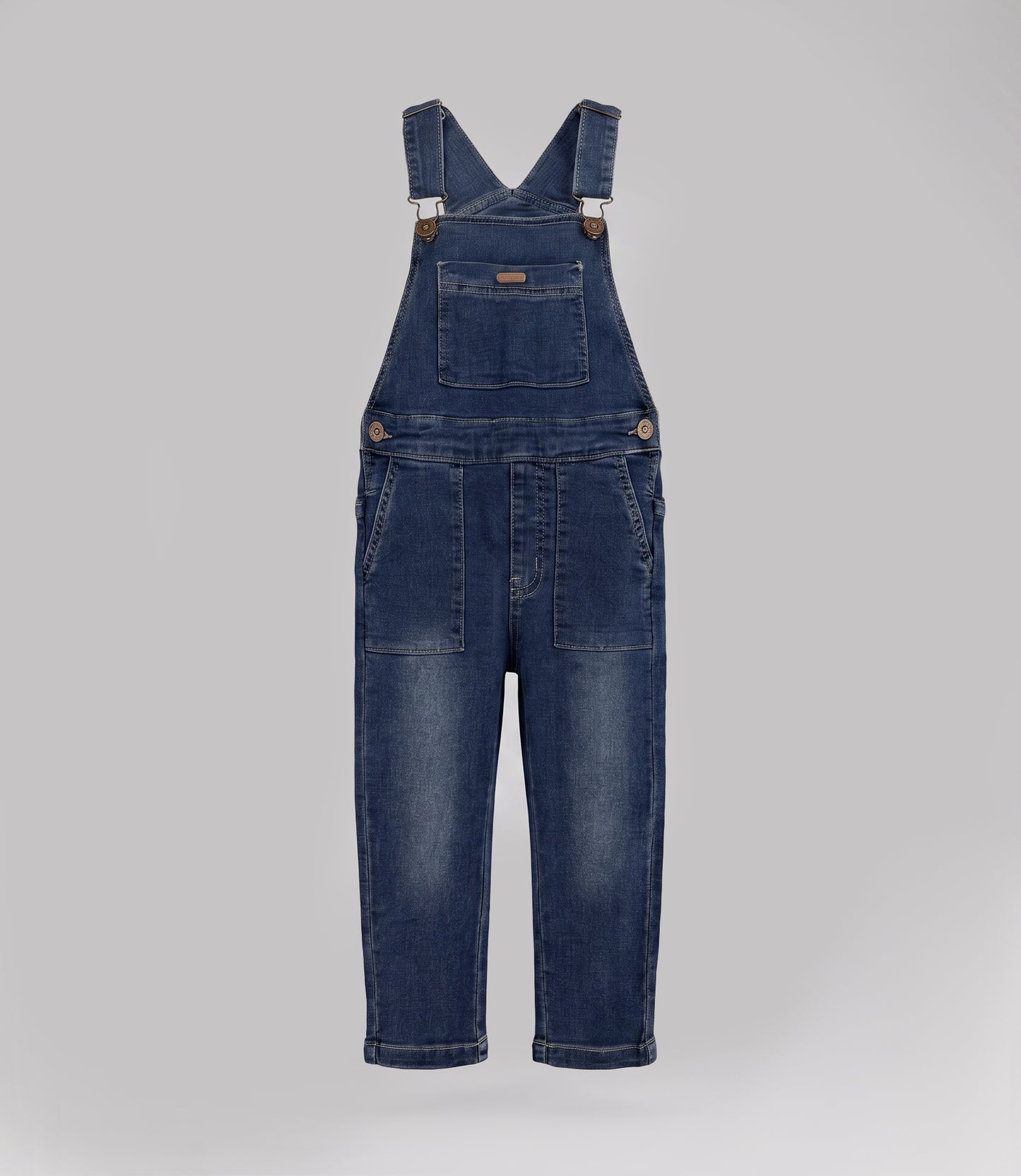 Jardinera niño denim 2 años / Celeste