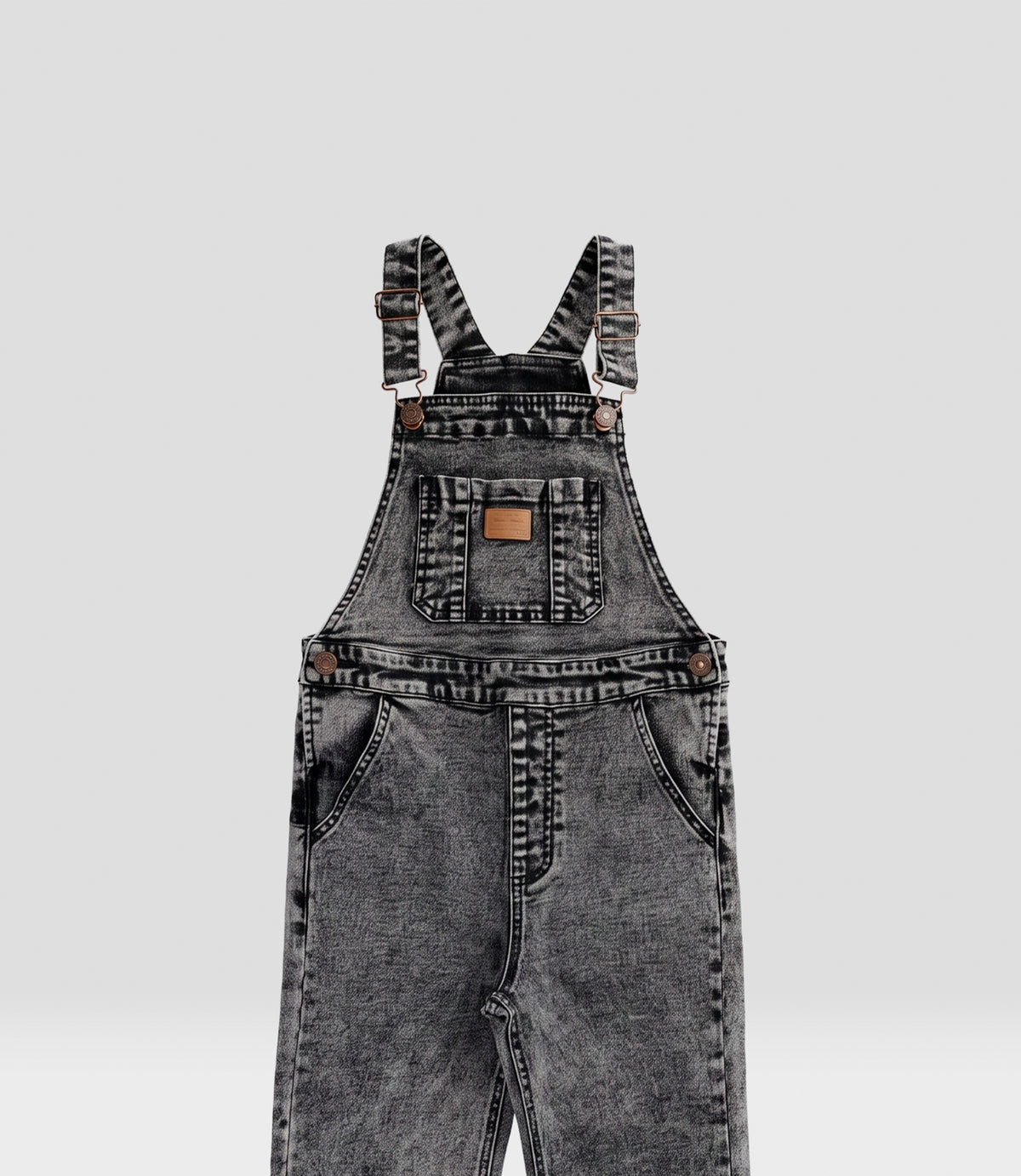 Jardinera niño denim 2 años / Gris