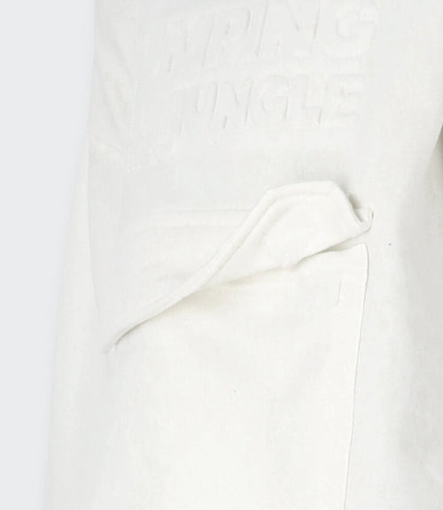 Buzo niño cargo 2 años / Blanco