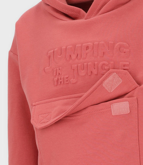 Buzo niño cargo 2 años / Café