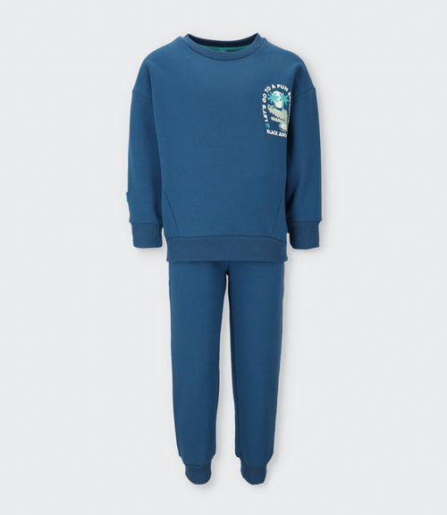 Buzo niño con diseño 2 años / Azul Marino