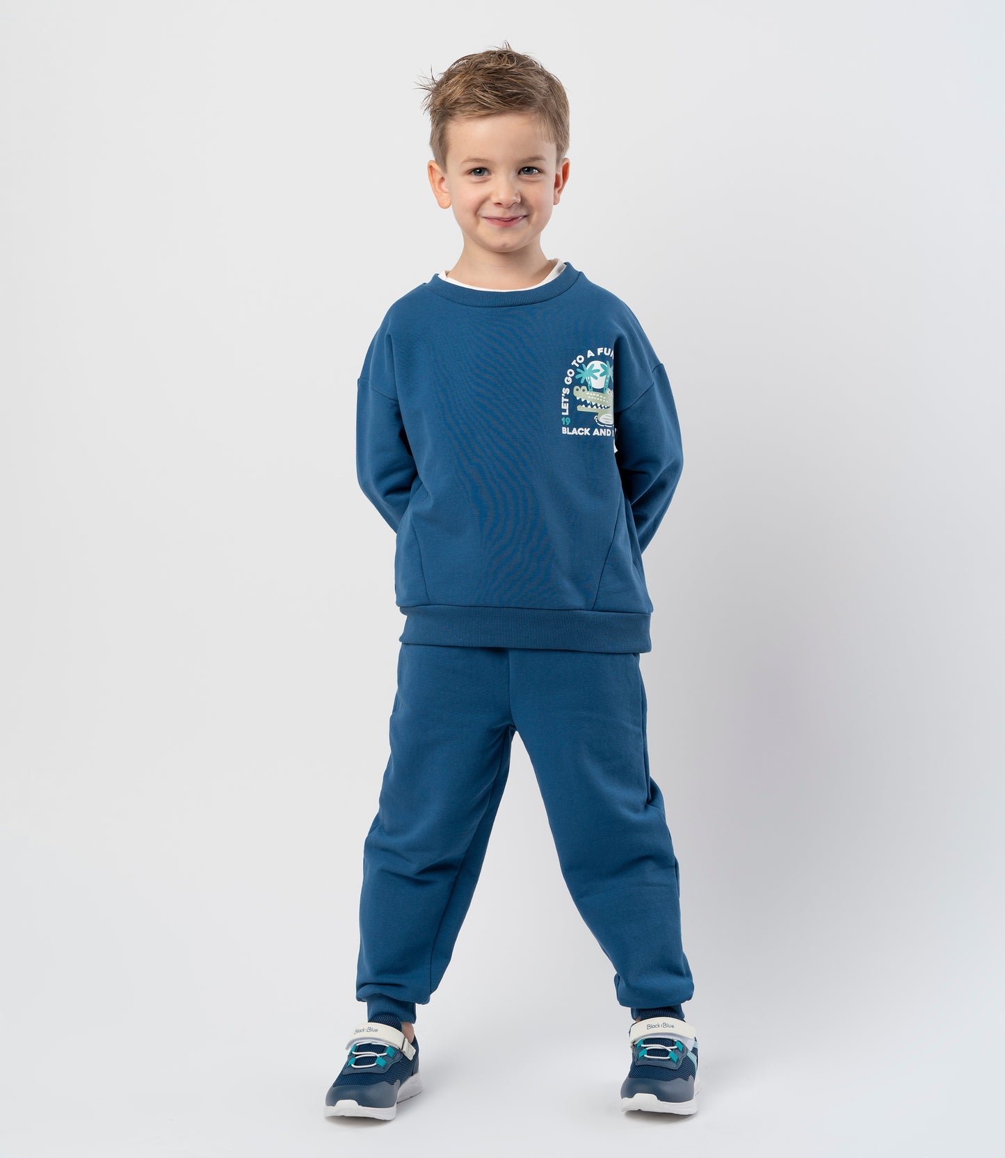Buzo niño con diseño 2 años / Azul Marino