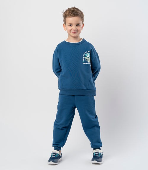 Buzo niño con diseño 2 años / Azul Marino