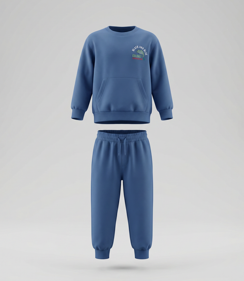 Buzo niño con camaleón 2 años / Azul