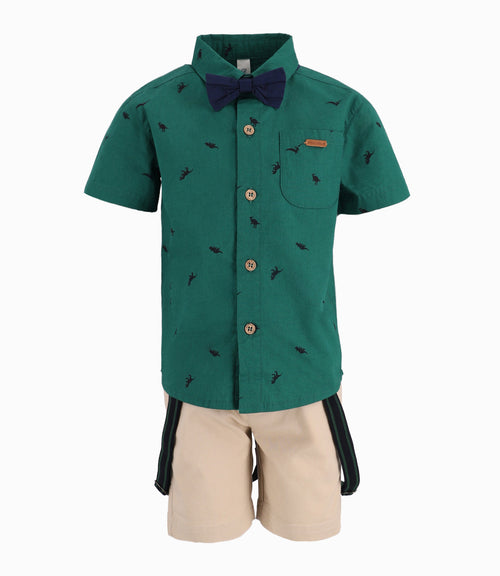 Conjunto Niño De Camisa Y Bermudas