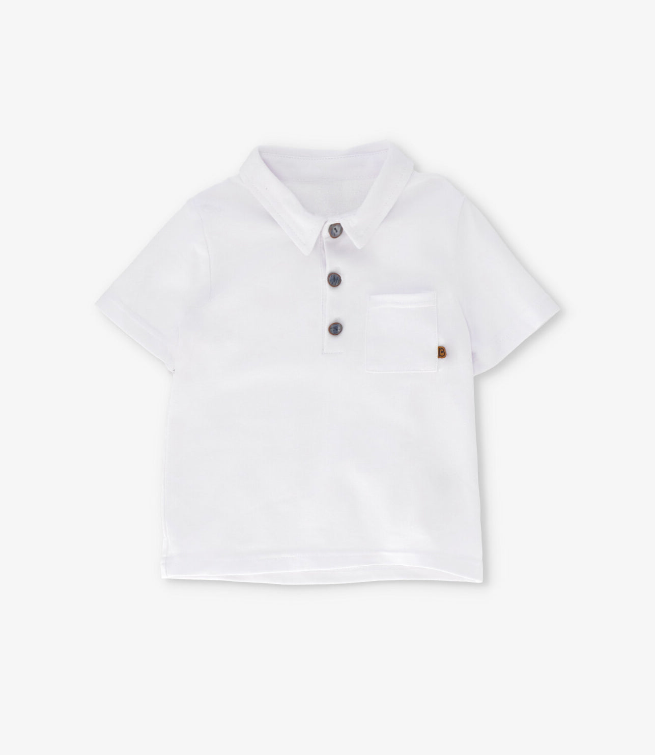 Conjunto niño de piqué 2 años / Blanco