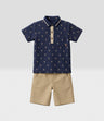 Conjunto niño polera polo