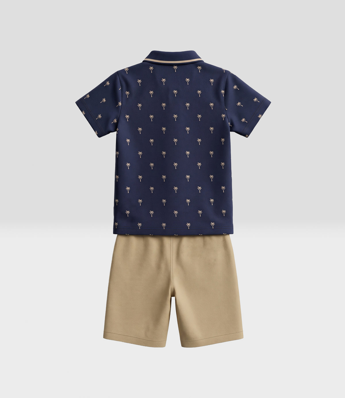 Conjunto niño polera polo suspensor 2 años / Azul Marino