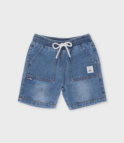Bermuda niño denim