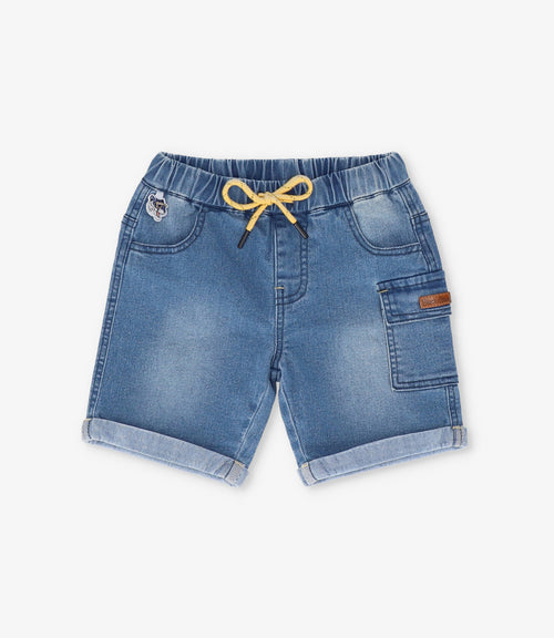 Bermuda niño denim 2 años / Celeste