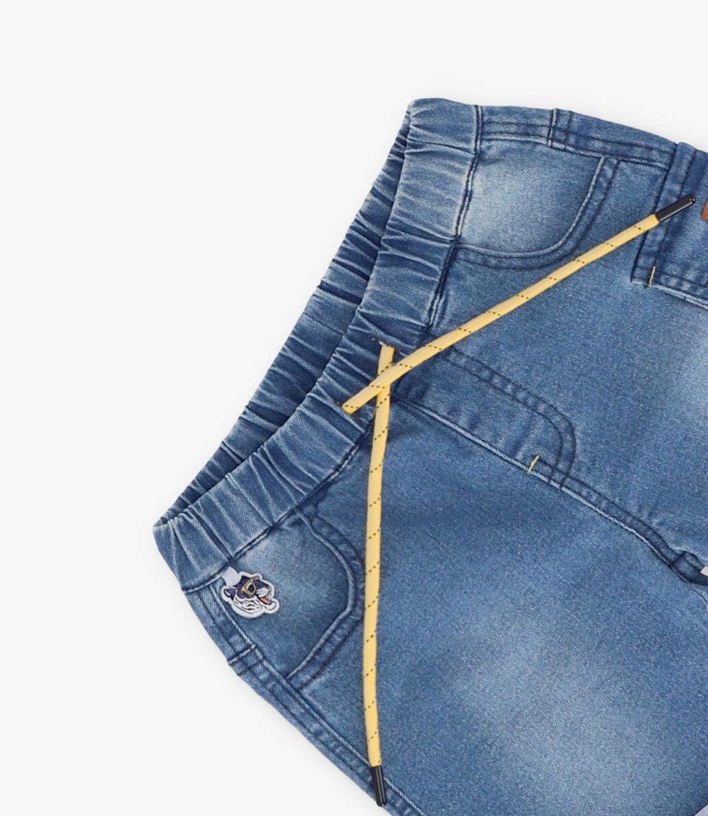 Bermuda niño denim 2 años / Celeste