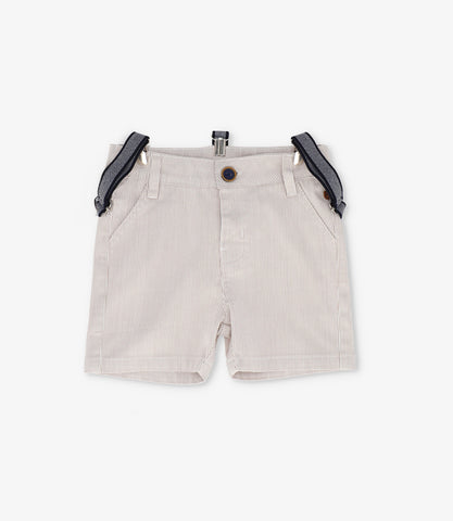 Bermuda niño con suspensores
