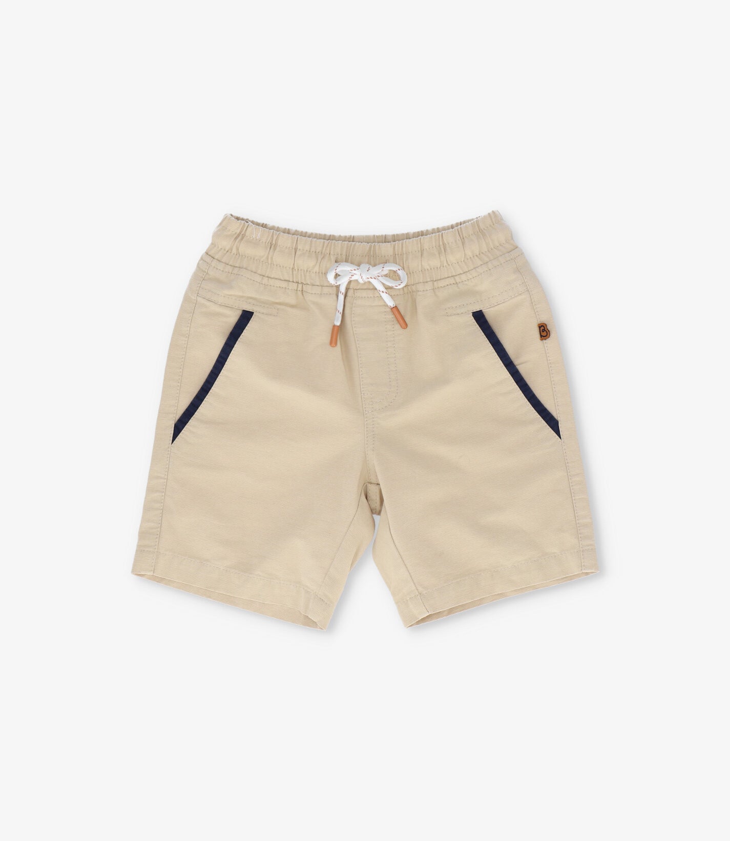 Bermuda niño con diseño 2 años / Beige