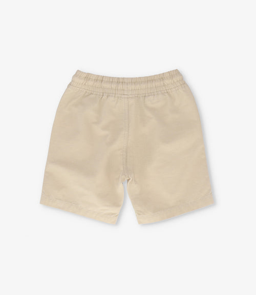 Bermuda niño con diseño 2 años / Beige