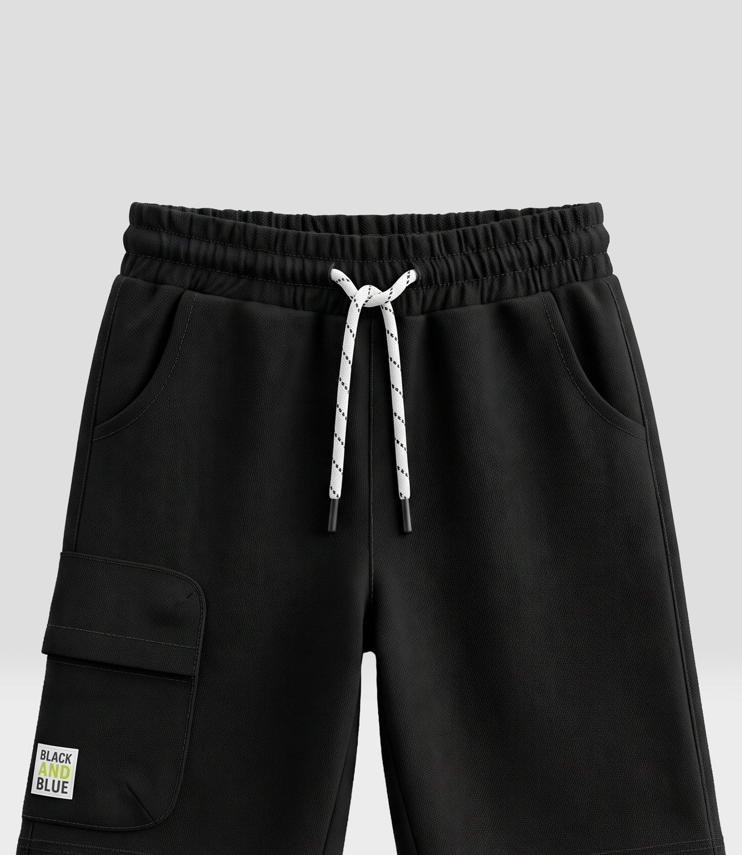 Bermuda niño cargo 2 años / Negro